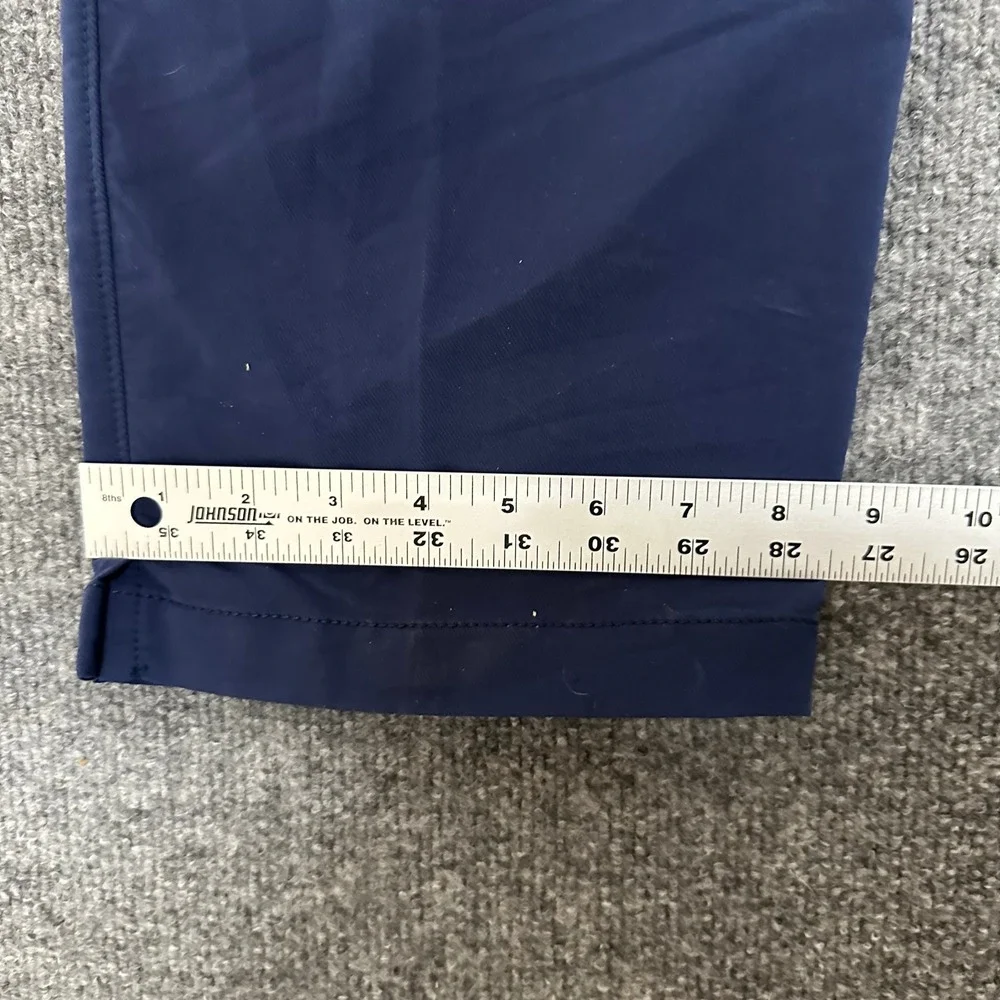 Under Armour Golf Pants Mens Size 36/30 Navy Blue Performance Straight Leg